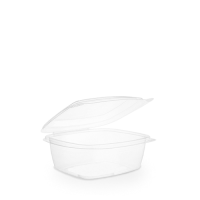 24oz/680ml PLA Hinged Lid Deli Container