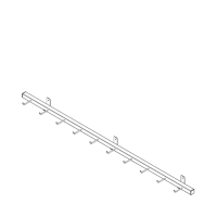 Stainless Steel Utensil Rack Holder 1500mm