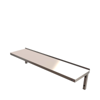 Wall Shelf With Brackets 1500mm (W) x 300mm (D