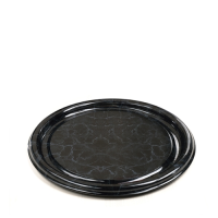 13.5" Black Marble Round Platter 343mm