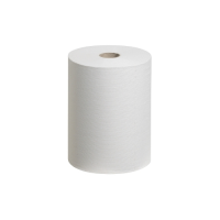 SCOTT? Slimroll 1 Ply Hand Towels Roll White 165m
