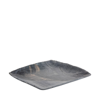 Brown Square Serving Tray 32x37x3.5cm