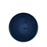 Plume Ultramarine  Walled Plate 8.25" 