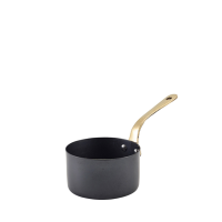 GenWare Black V/Steel Mini Sauce Pan 9 x 5.25cm