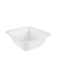 32oz / 1000ml Gourmet Bagasse Base Fits Lid 4 