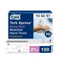 Tork Xpress E/Soft 2 Ply Multifold Hand Towel Whte