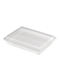 Nibble Box Salad Container Foldover 100% rPet