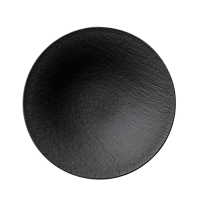 Rock Black Shale Deep Plate Shallow 29cm 