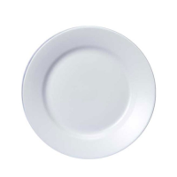 Plain White Mediterranean Dish 11" 28.5cm