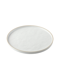 Europa Round Mel Serving Platt white 35.5x35.5x2cm