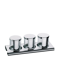 Buffet Set Dispensers Glass 3 x 700ml