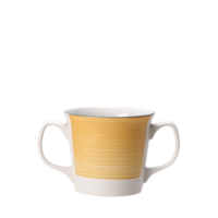 Simplicity Fre Rio Yellow D.Handled Mug 10oz28.5cl
