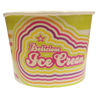 Delicious Ice Cream Tub Large 4 Scoop 500ml
