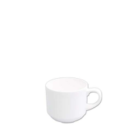 Alchemy White Stacking Coffee Cup 6oz 16.5cl