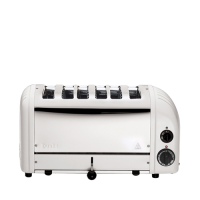 Dualit Classic 6 Slot commercial Toaster White 