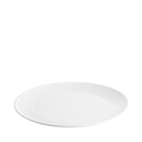 Pulito Round Platter White Melamine 33x33x2.5cm