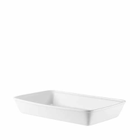White Cookware Rect Baking Dish 38x25x6.2cm 