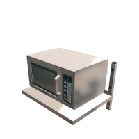 S/S Heavy Duty Microwave Shelf 600mm x 600mm