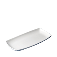 X Squared Oblong Plate 11 9/16" 29.5cm