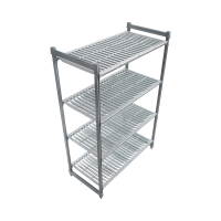 Cambro 1070 x 610 mm Basics Plus 4 Tier Shelving 