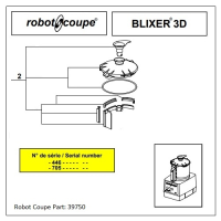 Robot Coupe Spare Blixer Blender Lid Assembly