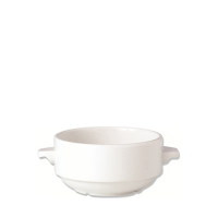 Simplicity White Soup Cup Lugged 10oz 28.5cl