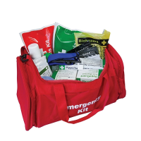 Trauma Kit in Red Emergency Bag 50x28x28cm