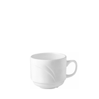 Alvo White Stacking Cup 7.5oz 21.25cl