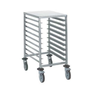 Stainless Steel Gastronorm  Trolley 10 Tier/Level