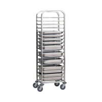 Gastronorm Stacking Trolley 1/1 10 Level