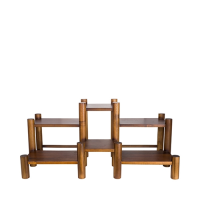 6 Level Coffee/Condiment Stand Acacia Wood