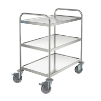 Trak Hupfer General Trolley - 3 shelves - Small