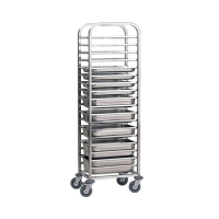 Gastronorm Stacking Trolley 1/1 14 Level