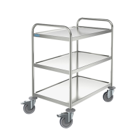 Trak Hupfer General Trolley - 3 shelves - Medium