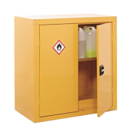 Hazardous Coshh Cupboard Yellow 900x460x700mm