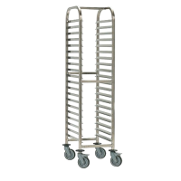 S/S 1/1 Gastronorm 20 Tier Trolley 