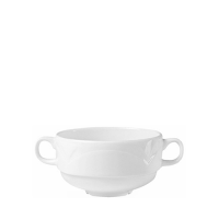 Bianco Soup Cup Stacking Handled 10oz 28.5cl