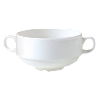 Fresco Stacking Soup Cup Handled 10oz  28.5cl  