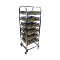 Dishwasher Basket Trolley 1500 mm High