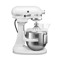 KitchenAid Commercial Planetary Mixer K5 in White