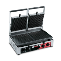 Sirman Double Panini Grill Ribbed Surface PD RRRRT