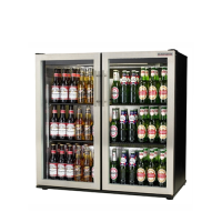 Autonumis Double Hinged Door Bottle Cooler S/S