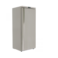 Blizzard Single Door Upright Freezer S/S LS60
