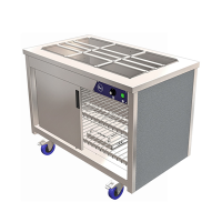 Glide Dry Bain Marie Hot Cupboard 3-1 GN GHBM3