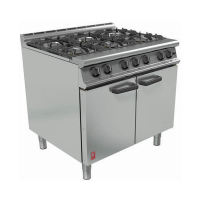 Falcon 6 Burner Oven Unit G3101 on Feet