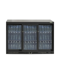 Gamko Low Height 3 Door Sliding Bottle Cooler 85cm