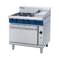 Blue Seal Gas 4 Cooktop Oven Range/Griddle G506C