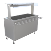 Parry Flexi Hot Cupboard With Gantry And Trayslide