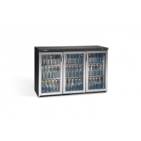 Gamko Triple Door Bottle Cooler Low LG3/315RGCS