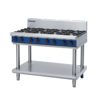Blue Seal 1200mm 8 Ring Gas Burner on Leg Stand